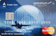 Кредитная карта «Аэрофлот Standard» Альфа-Банка