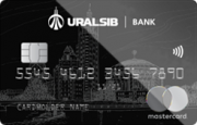 Кредитная карта «World MasterCard Black Edition» Банка Уралсиб