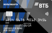 Кредитная карта «Мультикарта Авто/Рестораны» банка ВТБ